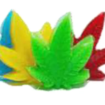 Fruit leaf CBD jellies