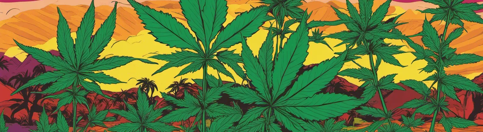 African cannabis banner