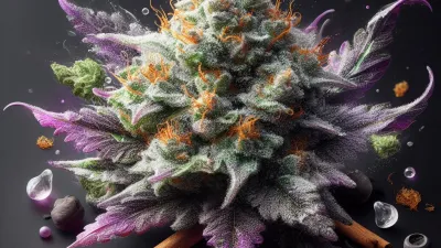 A bud from the gelato strain from ganjacy.com