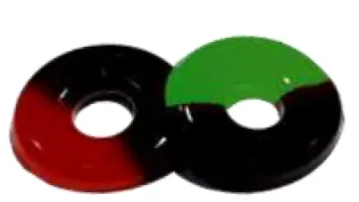 Licorice and Fruit donut THC edibles