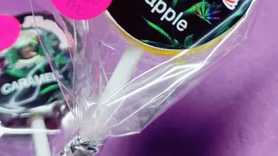 THC Pineapple Lollipop from 420 Medical Dispensary Pattaya