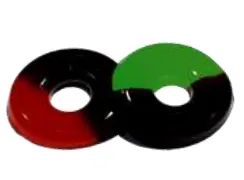 Licorice and Fruit donut THC edibles